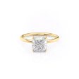 The Low Profile Kamellie Set With A 1.5 Carat Cushion Lab Diamond Discount