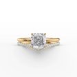 The Low Profile Kamellie Set With A 1.5 Carat Cushion Lab Diamond Discount