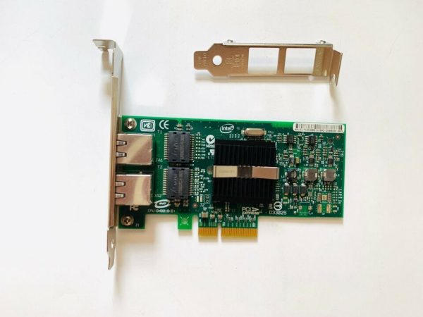 Intel PRO 1000 Dual Port Server Adapter PCI-E Network Card 82571 EXPI9402PT For Discount