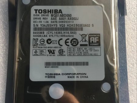 New Toshiba 500GB 2.5  SATA 5400RPM Internal Hard Drive MQ01ABD050 Discount