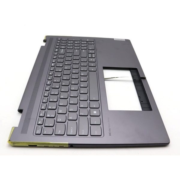 New Lenovo Yoga 7 16IRL8 Upper Case Palmrest US Keyboard Cover Bezel 5CB1L31865 Fashion