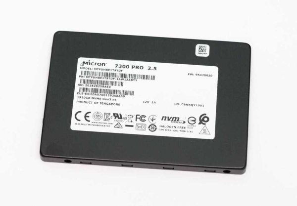 New Micron 7300 PRO 1.92TB 2.5  U.2 NVMe Gen3 x4 SSD MTFDHBE1T9TDF For Cheap