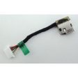 New HP Pavilion 11-K 15-BK ENVY 15-W M6-W Laptop Dc Jack Cable 807522-001 Online Hot Sale