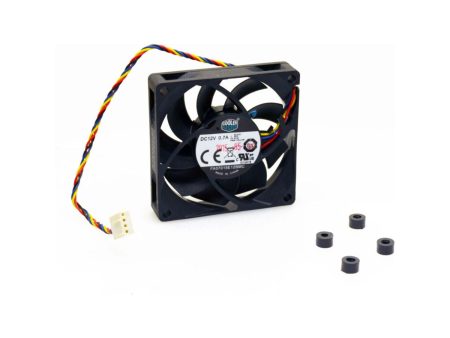 New Cooler Master FA07015E12BMC 70mm x 15mm AMD Heatsink Cooling Fan 12V 0.70A 4Pin For Cheap