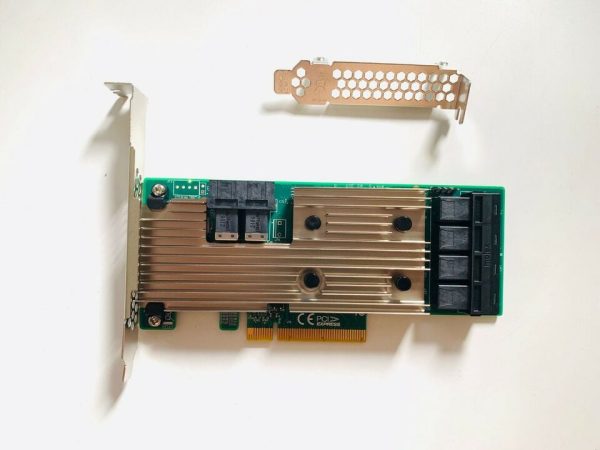 New LSI Logic Controller Card IT Mode 24-Port SAS 12Gbps PCI-E 9305-24i Sale