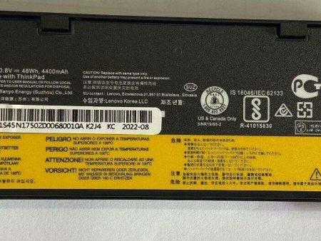 New Genuine Lenovo ThinkPad T470 T570 61+ P51S 01AV490 T470 01AV422 01AV424 01AV452 Battery 48WH For Discount