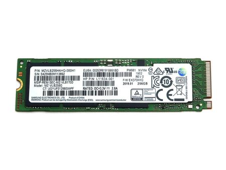 New HP Samsung PM981 MZ-VLB2560 256GB M.2 2280 NVME PCIE GEN3 X4 SSD MZVLB256HAHQ-000H1 L11634-001 Online