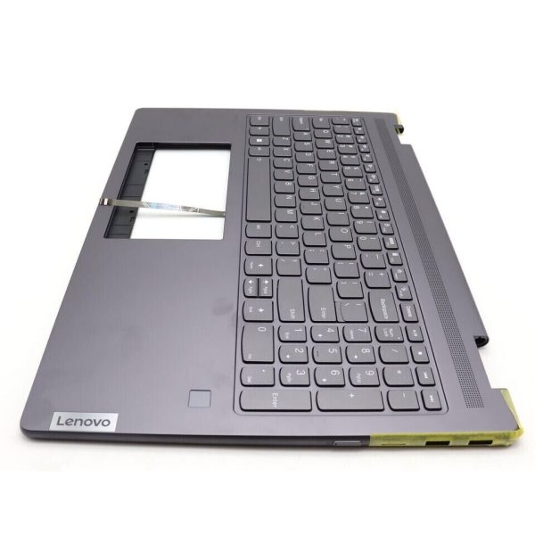 New Lenovo Yoga 7 16IRL8 Upper Case Palmrest US Keyboard Cover Bezel 5CB1L31865 Fashion