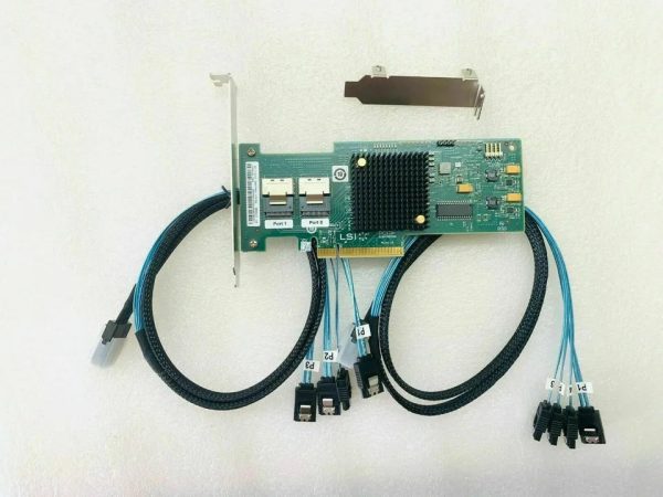 New LSI 6Gbps 9240-8i HBA IT Mode Bus Adapter Card with +2*SFF-8087 SATA Cable For Sale