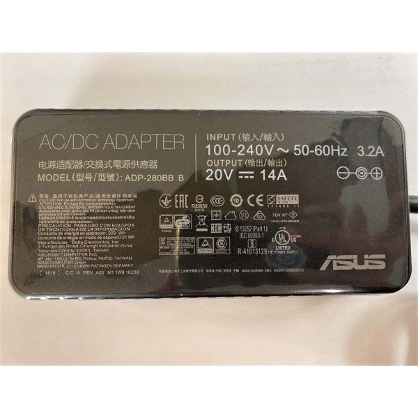 New Genuine Asus ZenBook Pro 16X OLED UX7602BZ AC Adapter Charger 280W Online now