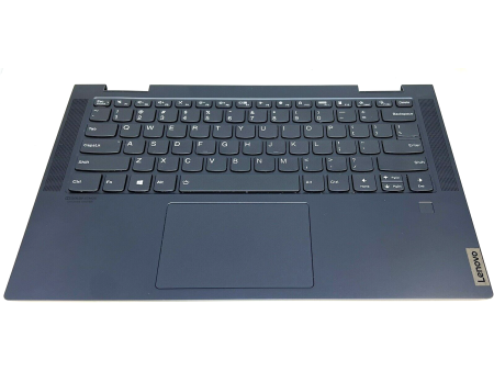 New Lenovo Yoga 7-14ITL5 82BH Palmrest Backlit US English Keyboard Touchpad 5CB1A16224 Gray Online Hot Sale