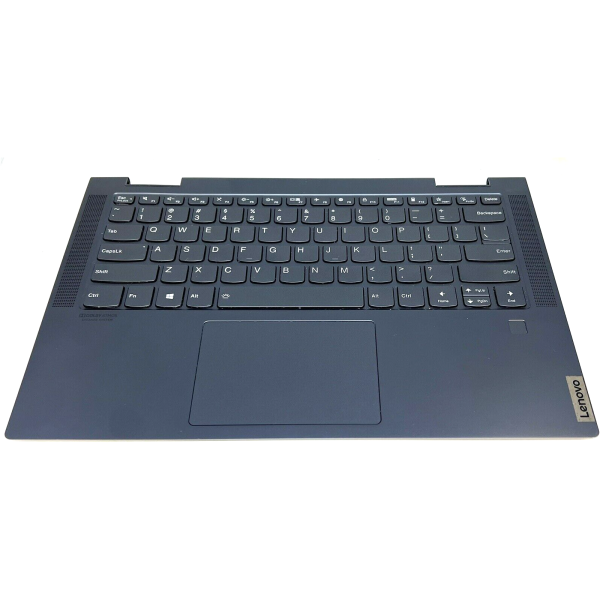 New Lenovo Yoga 7-14ITL5 82BH Palmrest Backlit US English Keyboard Touchpad 5CB1A16224 Gray Online Hot Sale