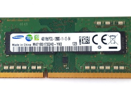 New Samsung 4GB PC3L-12800S DDR3 SDRAM 1600MHz Laptop Memory RAM Online