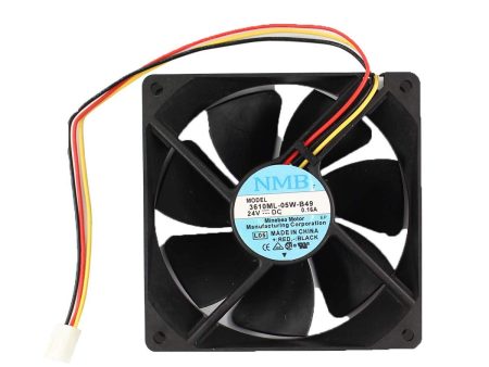 New NMB 3610ML-05W-B49 24V 0.16A 90*90*25mm 3pin Case Cooling Fan A90L-0001-0378 on Sale