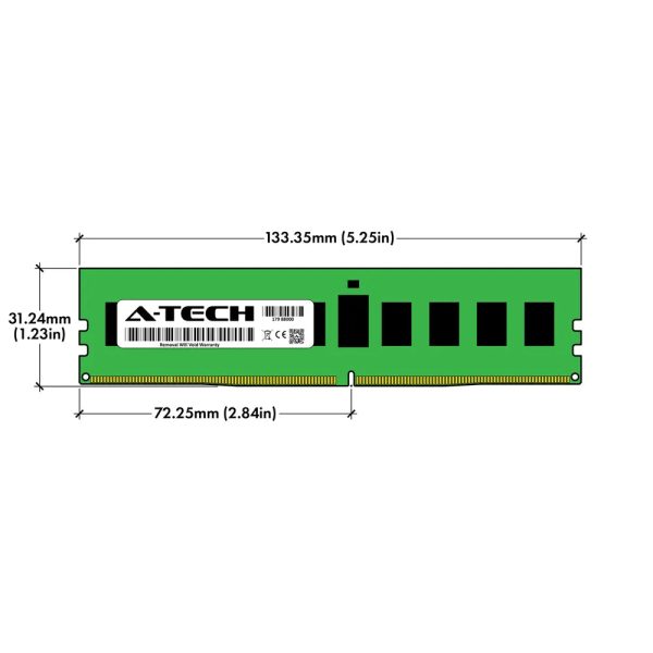 New A-Tech 16GB 2Rx8 PC4-25600R DDR4 3200MHz ECC REG 288-Pin RDIMM Server Memory RAM For Discount