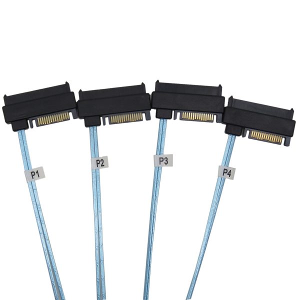 New Mini SAS 36P SFF-8087 to 4 SFF-8482 Connectors With SATA Power Cable Sale