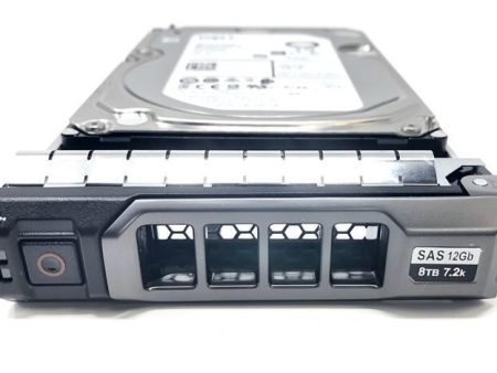 New Dell 8TB SAS 7.2k 3.5  12Gbps 512e Internal Hard Drive 400-AHJD Sale