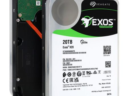 New Seagate Exos X20 20TB SATA 6Gb s 3.5  Enterprise Hard Drive ST20000NM007D For Cheap