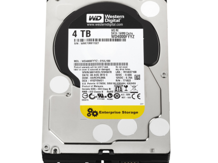 New Western Digital 4TB 7200RPM SATA 6Gbps 3.5  Internal Hard Drive WD4000FYYZ Hot on Sale