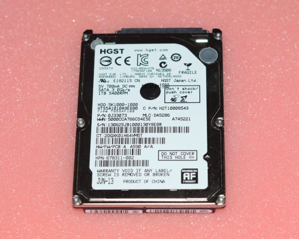 New 1TB SATA 6Gbps HDD HTS541010A9E680 1000GB 2.5  Hard Drive For Sale