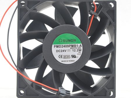 New PMD2409PMB1-A 24V 12.2W 2Pin Inverter Cooling Fan Discount