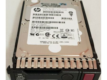 New Genuine HP HPE 300GB 10K 6G 2.5 SAS DUAL PORT Hard Drive With Tray 507127-B21 507284-001 507129-004 Sale