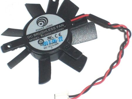 New Power Logic PLD05010S12HH 12V 0.25A 2.0Pin Graphics Card Cooling Fan For Sale