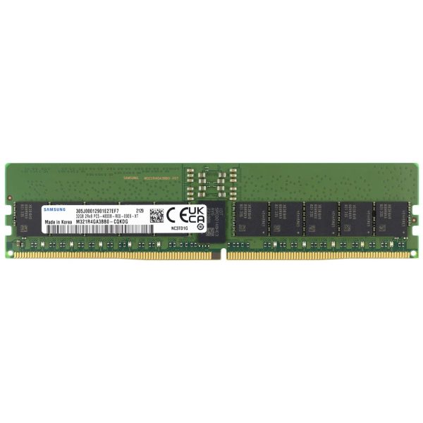 New Samsung M321R4GA3BB0 32GB DDR5 4800 PC5-38400R RDIMM Memory RAM Online now