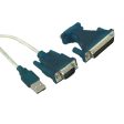 New USB 2.0 to RS232 COM Port 9 Pin Serial DB25 DB9 Adapter Cable Converter Online now