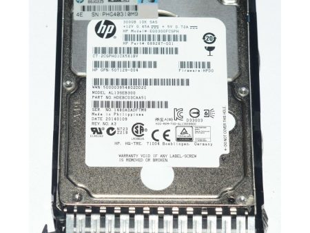 New Genuine HP HPE 652564-B21 300 GB 6G 10K 2.5IN G8 G9 Hard Drive 653955-001 641552-001 Includes Caddy Fashion