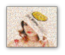 Photo Mosaic Canvas Print Cheap